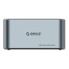   Orico docking station for 2.5" / 3.5" HDD / SSD, 5Gbps, USB-C to USB-C/A with cloning function (black)