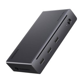   Ugreen Revodok Max 208 docking station, 4x Thunderbolt 4, 3x USB, RJ45, DC 140W