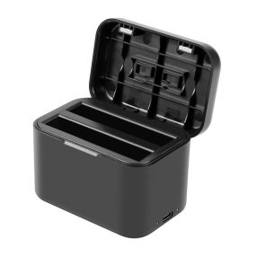   Charging case for batteries and memory cards PULUZ for Insta360 X4 (black)