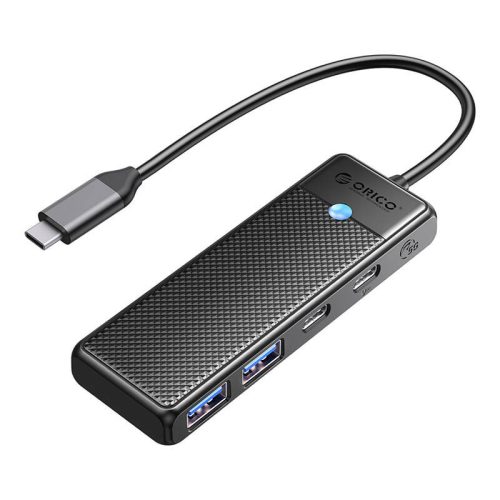 Orico Hub 4 az 1-ben USB A3.0x2 + Type-C3.0x1 + PD100Wx1