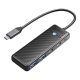 Orico Hub 4 az 1-ben USB A3.0x2 + Type-C3.0x1 + PD100Wx1