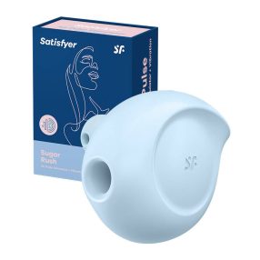 Klitorisz masszírozó Satisfyer Sugar Rush (kék)