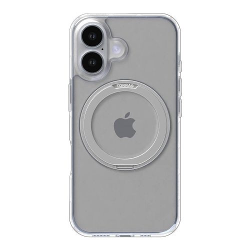 Torras Ostand Pro tok iPhone 16-hoz (átlátszó)