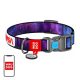 Waudog "NASA21" nylon dog collar with QR code, size s, width 15 mm