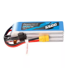   Gens ace G-Tech 5500mAh 22.2V 60C 6S1P LIPO akkumulátor XT90 csatlakozóval