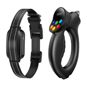 Rojeco PD800 elektromos ugató nyakörv (fekete)