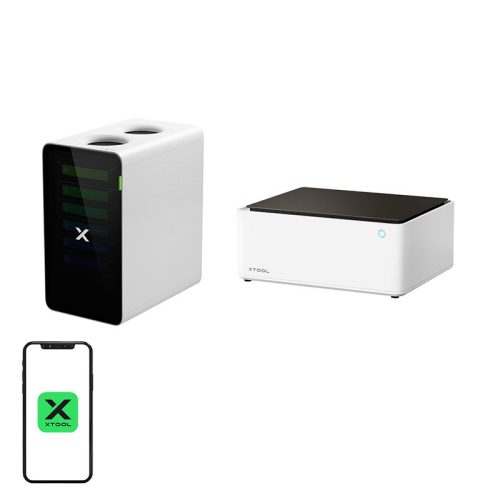 2 az 1-ben xTool M1 10W-os lézergravírozó + xTool SafetyPro™ AP2 füstelnyelő