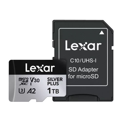 Karta pamięci Lexar High-Performance Silver Plus microSDXC 1TB + adapter