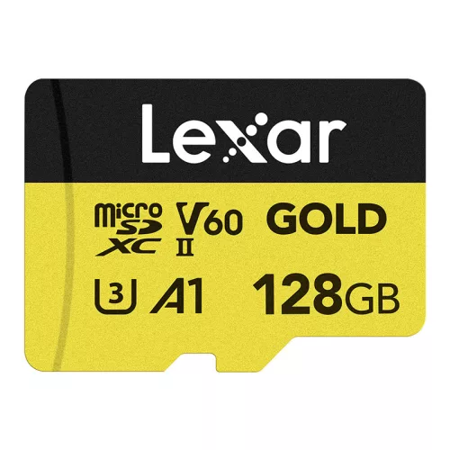 Lexar GOLD microSDXC 128GB memóriakártya Lexar GOLD microSDXC 128GB
