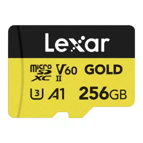 Memóriakártya Lexar GOLD microSDXC 256GB