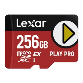   Lexar PLAY Pro microSD Express 7.1 256GB memóriakártya Lexar PLAY Pro microSD Express 7.1 256GB
