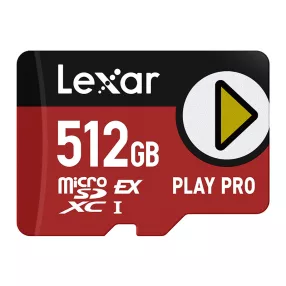   Lexar PLAY Pro microSD Express 7.1 512GB memóriakártya Lexar PLAY Pro microSD Express 7.1 512GB