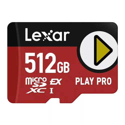 Lexar PLAY Pro microSD Express 7.1 512GB memóriakártya Lexar PLAY Pro microSD Express 7.1 512GB