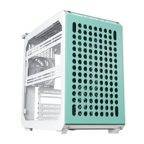 Cooler Master Qube 500 Flatpack Macaron számítógépház (zöld)