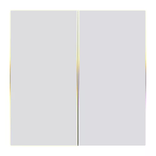 Érintéses ZigBee fénykapcsoló Avatto TS60-EU-W4 Quad TUYA (fehér).