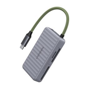   USB-C kártyaolvasó Ugreen CM868 2xSD 1xTF 170Mbps (szürke)
