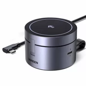 Mágneses 3in1 UGREEN 25W USB-C töltő W712 (fekete)