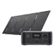 Csomag: Power Station EcoFlow RIVER 3 UPS + napelem 45W USB-C