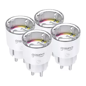 Gosund EP2-Z ZigBee intelligens aljzat (négyes csomag) 10A
