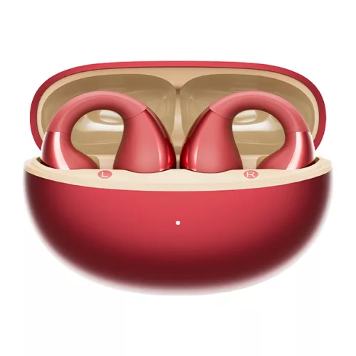 QCY Crossky Clip C30S fejhallgató (piros)