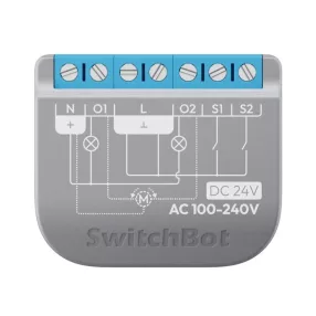   SwitchBot Relay Switch 2PM intelligens kétcsatornás kapcsoló