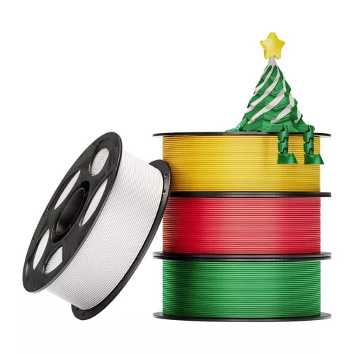Karácsonyi PLA Anycubic filament készlet (4 db).