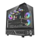 DarkFlash DS950V számítógép-ház kijelzővel (fekete) + 6 ventilátor