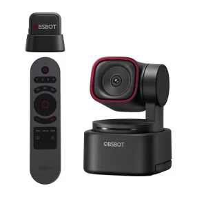  OBSBOT Tiny 3 Lite webkamera távirányítóval és mikrofonnal