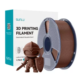 Sunlu PLA+ filament (csokoládé)