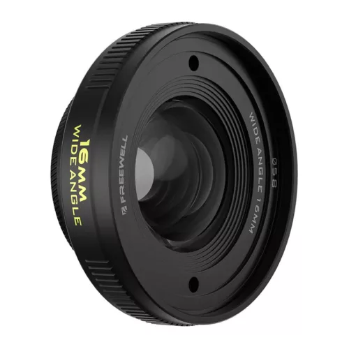 Freewell 16 mm-es széles látószögű objektív 17 mm-es rögzítéssel