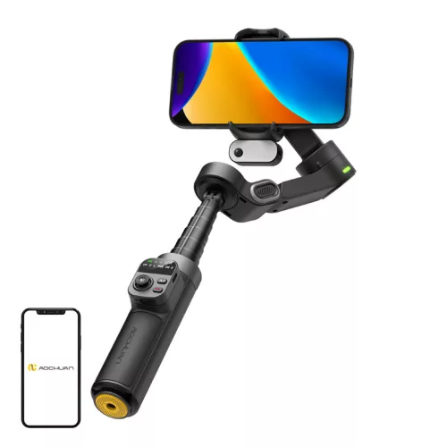 AOCHUAN X3 stabilizátor AI-érzékelővel (fekete)