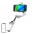 AOCHUAN X2 stabilizátor RGB-megvilágítással (fehér)