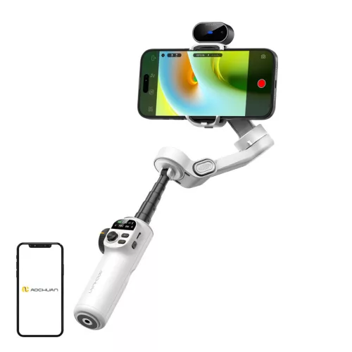 AOCHUAN X2 stabilizátor AI-érzékelővel (fehér)