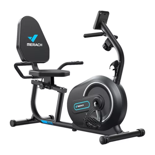 MERACH MR-S08B1-EU fekvő kerékpár (fekete)