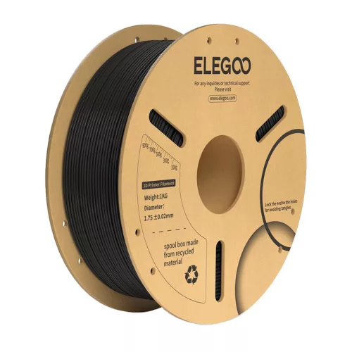ELEGOO PLA+ filament (fekete)