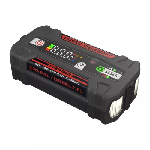 LOKITHOR J402 PRO 88,8 Wh, 3500 A-s indítóakkumulátor