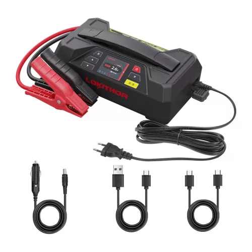LOKITHOR JTC4250 89,6 Wh, 4250 A indítóegység