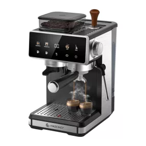 AMZCHEF CE-CM5560-SV dugattyús kávéfőző (ezüst)