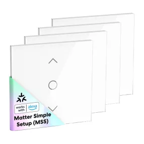   MEROSS MRS100MA(EU) intelligens Wi-Fi (Matter) redőnykapcsoló (4 db-os csomag)