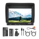 NEEWER F100 terepi monitor + USB-töltő + akkumulátor-készlet