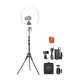 Neewer SRP18C 17 cm-es szelfikészlet kerek LED-es telefonlámpával
