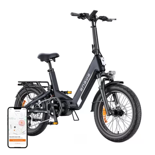 ENGWE L20 PRO 3.0 250 W-os 20 hüvelykes elektromos kerékpár (fekete)