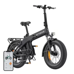   ENGWE EP-2 3.0 BOOST 250 W-os 20 hüvelykes elektromos kerékpár (fekete)