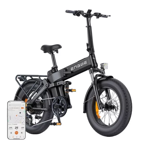 ENGWE PRO 3.0 BOOST 250 W-os 20 hüvelykes elektromos kerékpár (fekete)