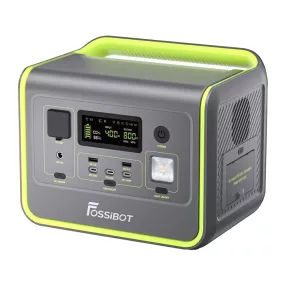FOSSIBOT F800 800 W-os töltőállomás (zöld)