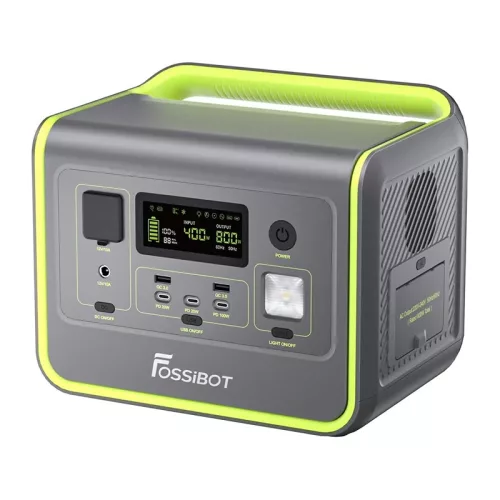 FOSSIBOT F800 800 W-os töltőállomás (zöld)