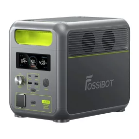 FOSSIBOT FBP1200 1200 W-os töltőállomás (zöld)
