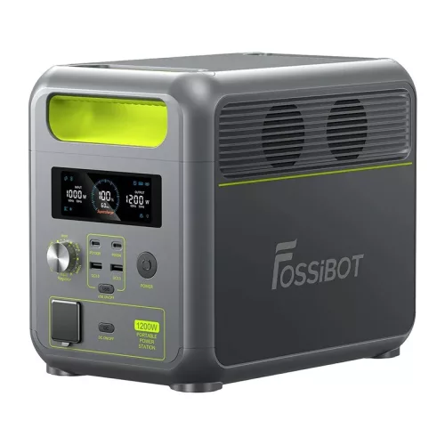 FOSSIBOT FBP1200 1200 W-os töltőállomás (zöld)