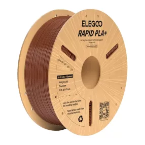 ELEGOO Rapid PLA+ filament (barna)