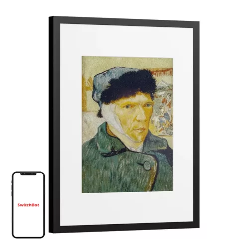 SwitchBot AI Art Frame 13,3 hüvelykes digitális képkeret